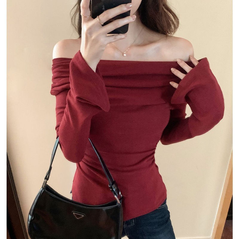 High-grade Elegant Slim-fit Slimming Inner Bottoming Shirt