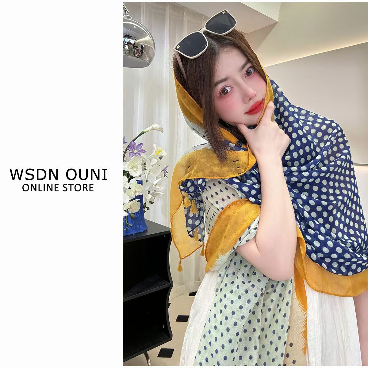 Popular Ethnic Style Shawl Summer Travel Wear Retro Buckle Sun Protection Coat