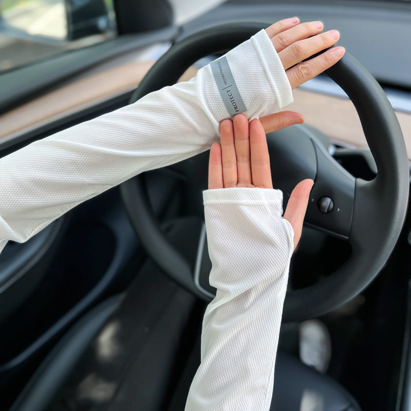Sun Protection Ice Sleeve Arm Guard Breathable Ice Sleeve