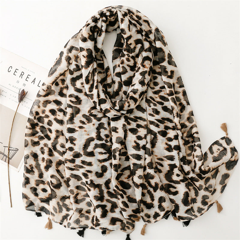 Creative Chinese Style Cotton And Linen Scarf