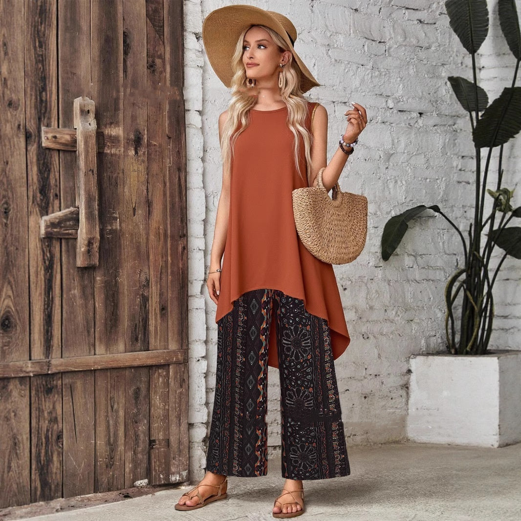 Women's Loose Casual Two-piece Suit