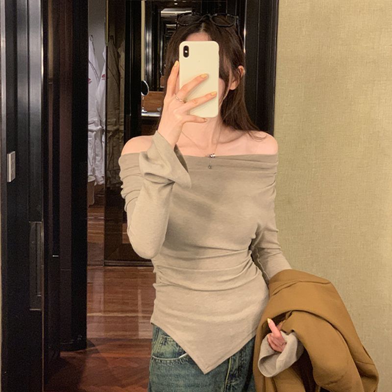 High-grade Elegant Slim-fit Slimming Inner Bottoming Shirt