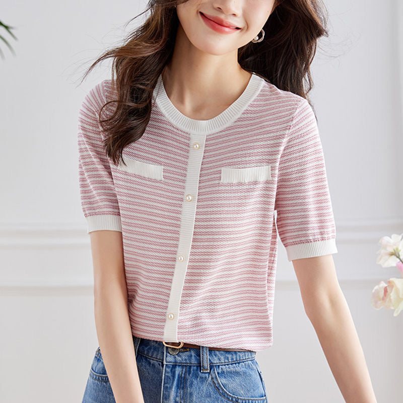 Loose Style Top Thin T-shirt