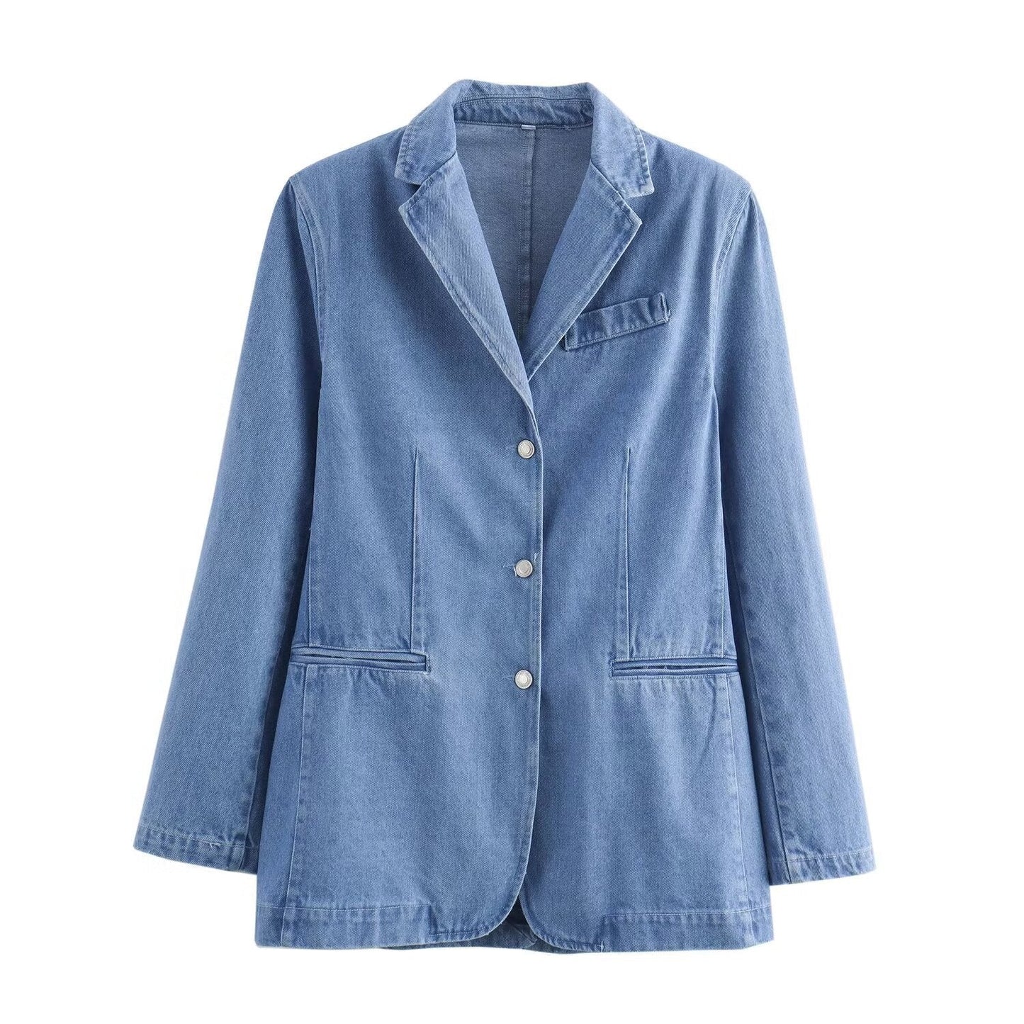 Women's All-matching Loose Casual Denim Suit Jacket