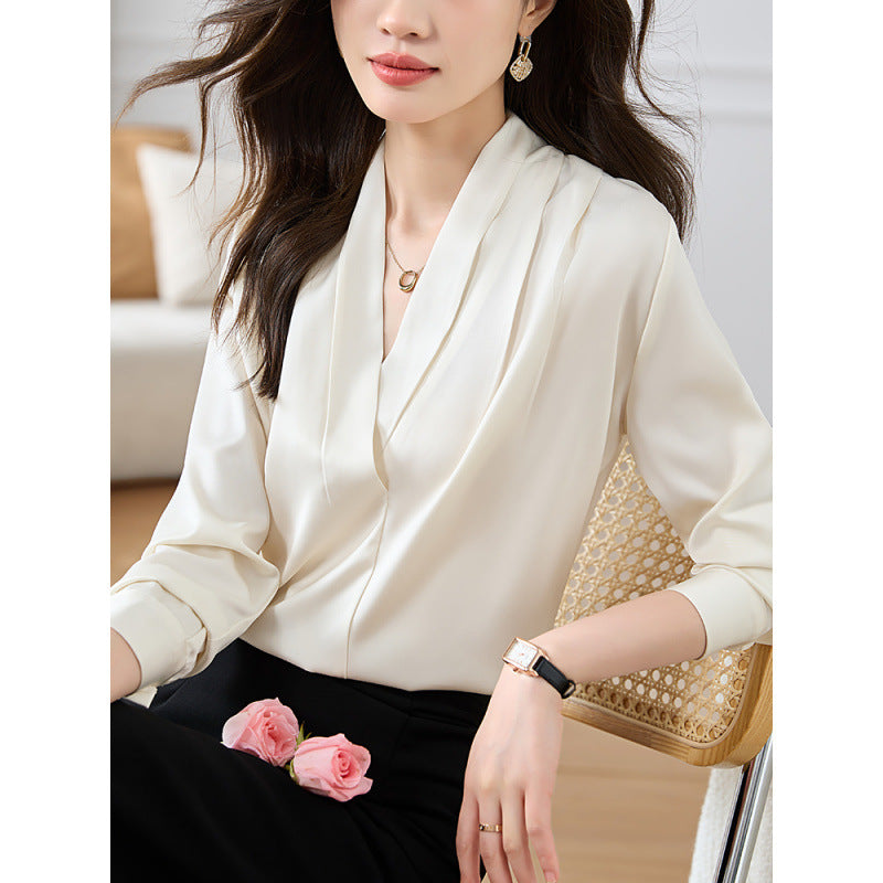 Fashion Design Sense Elegant Versatile Top Women