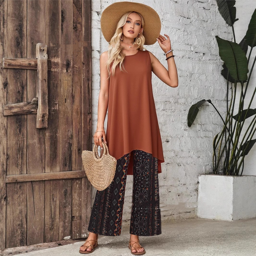 Women's Loose Casual Two-piece Suit