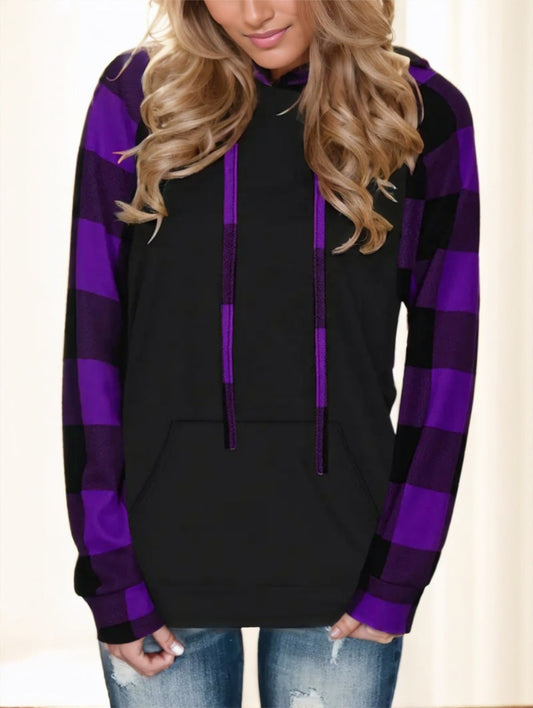 Ladies' Striped Long-sleeved Top