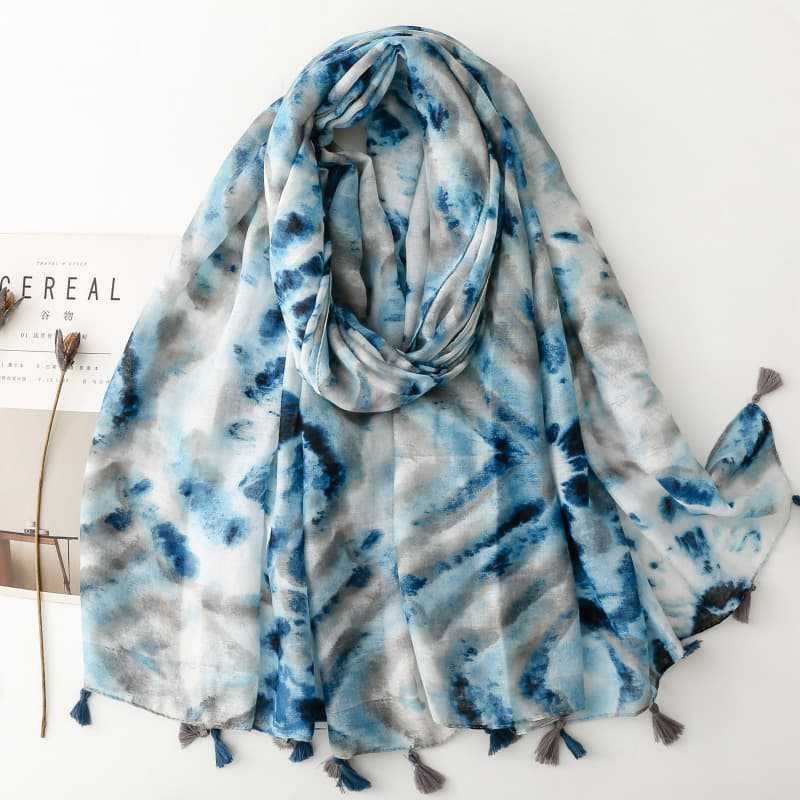 Creative Chinese Style Cotton And Linen Scarf