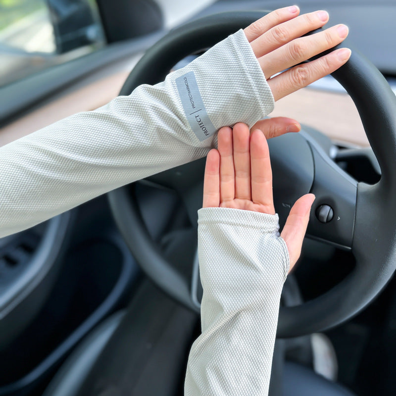 Sun Protection Ice Sleeve Arm Guard Breathable Ice Sleeve